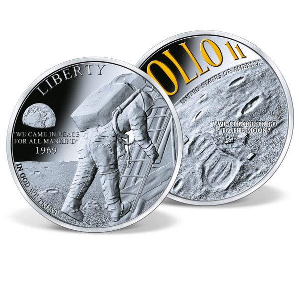 Apollo 11 - First Moon Walk Commemorative Coin US_9173332_1