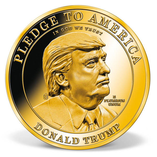 Donald Trump - Make America Great Again High-Relief Commemorative Coin ...