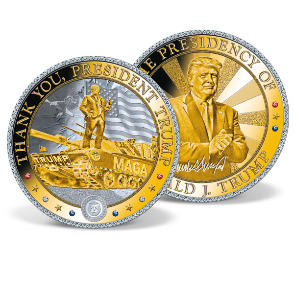 Thank You, President Trump Jumbo Commemorative Coin US_9870204_1