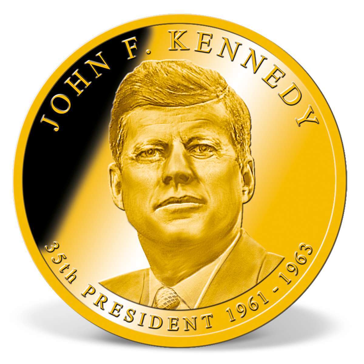 Colossal John F. Kennedy Presidential Dollar Trial