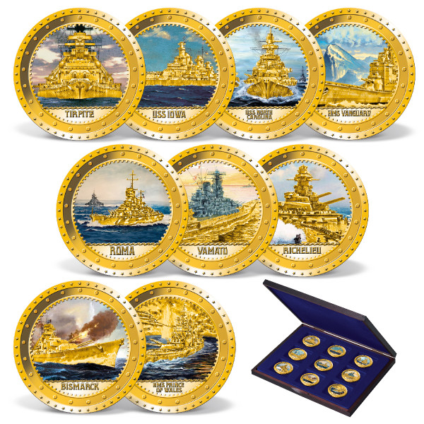 Famous Battleships of World War II Coin Set US_1962610_1