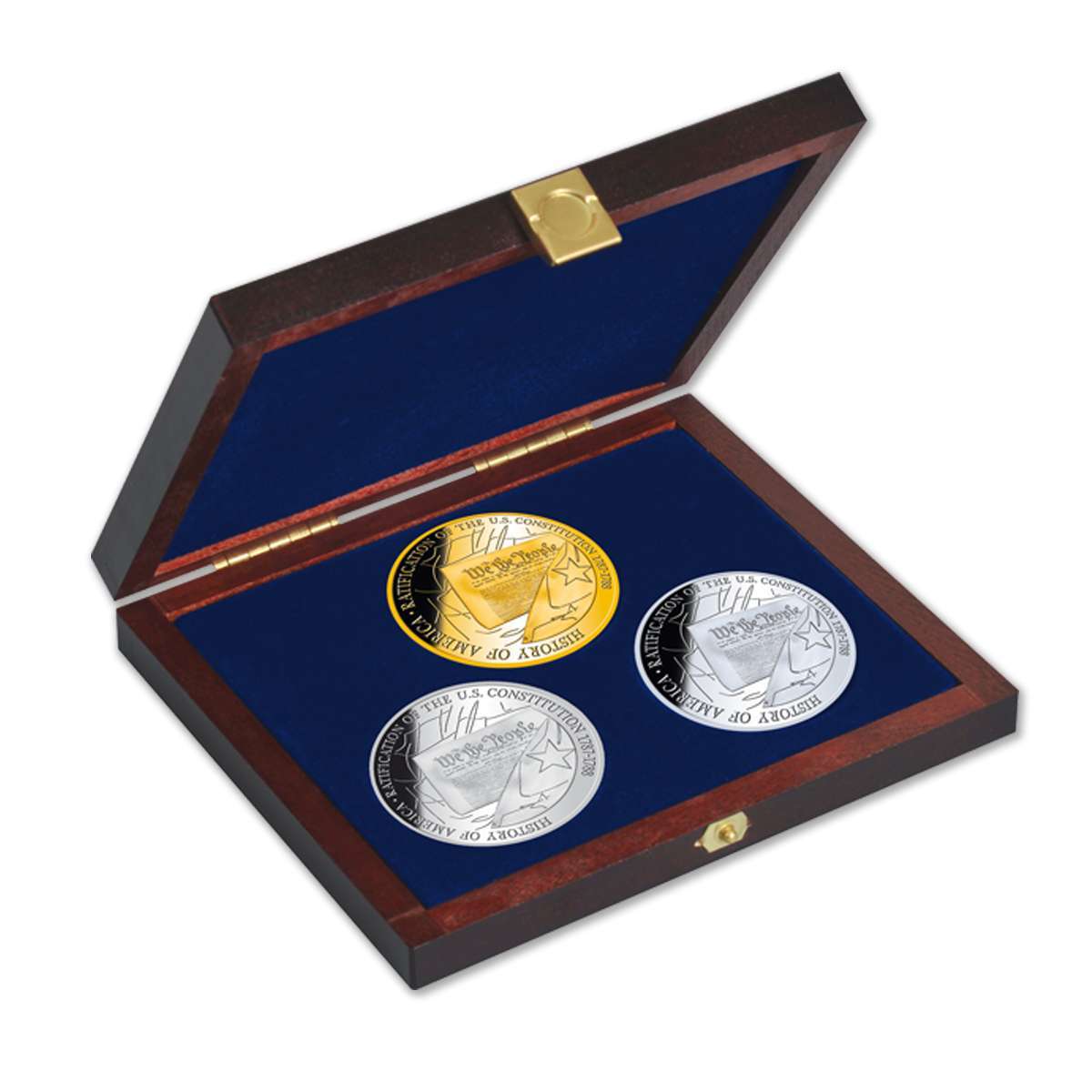 U.S. Constitution Precious Metal Coin Set | Gold-Layered | Gold | American  Mint