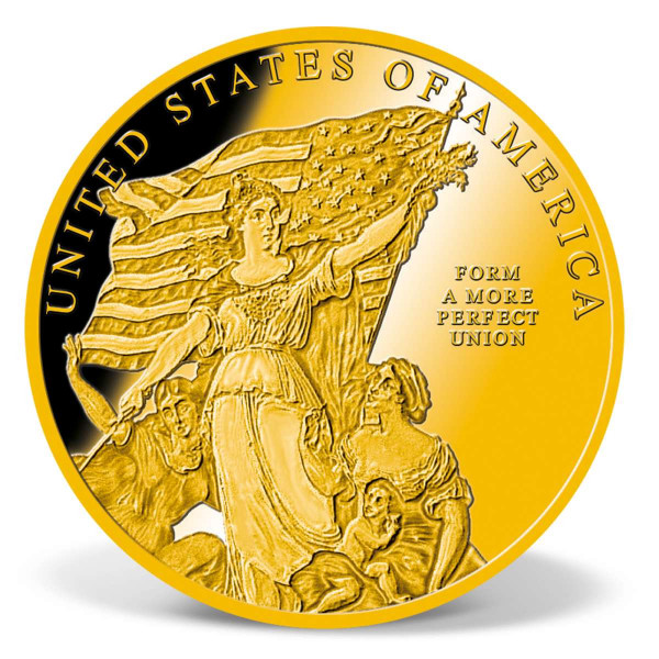 U.S. Constitution 225th Anniversary Coin Set | Gold-Layered | Gold ...