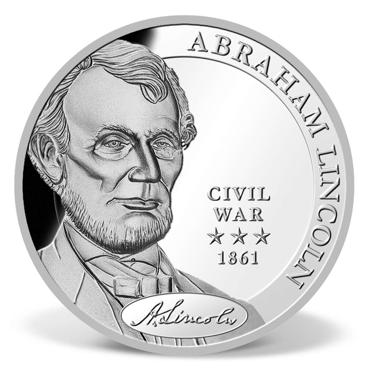 Abraham Lincoln Commander in Chief Commemorative Coin