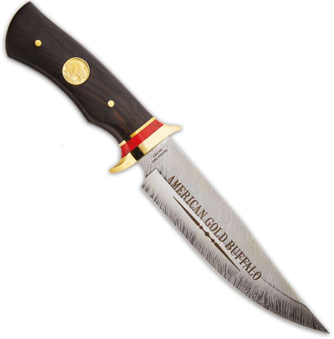 Gold Buffalo Bowie Knife | Wildlife | Pocket Knives | Knives | Other ...