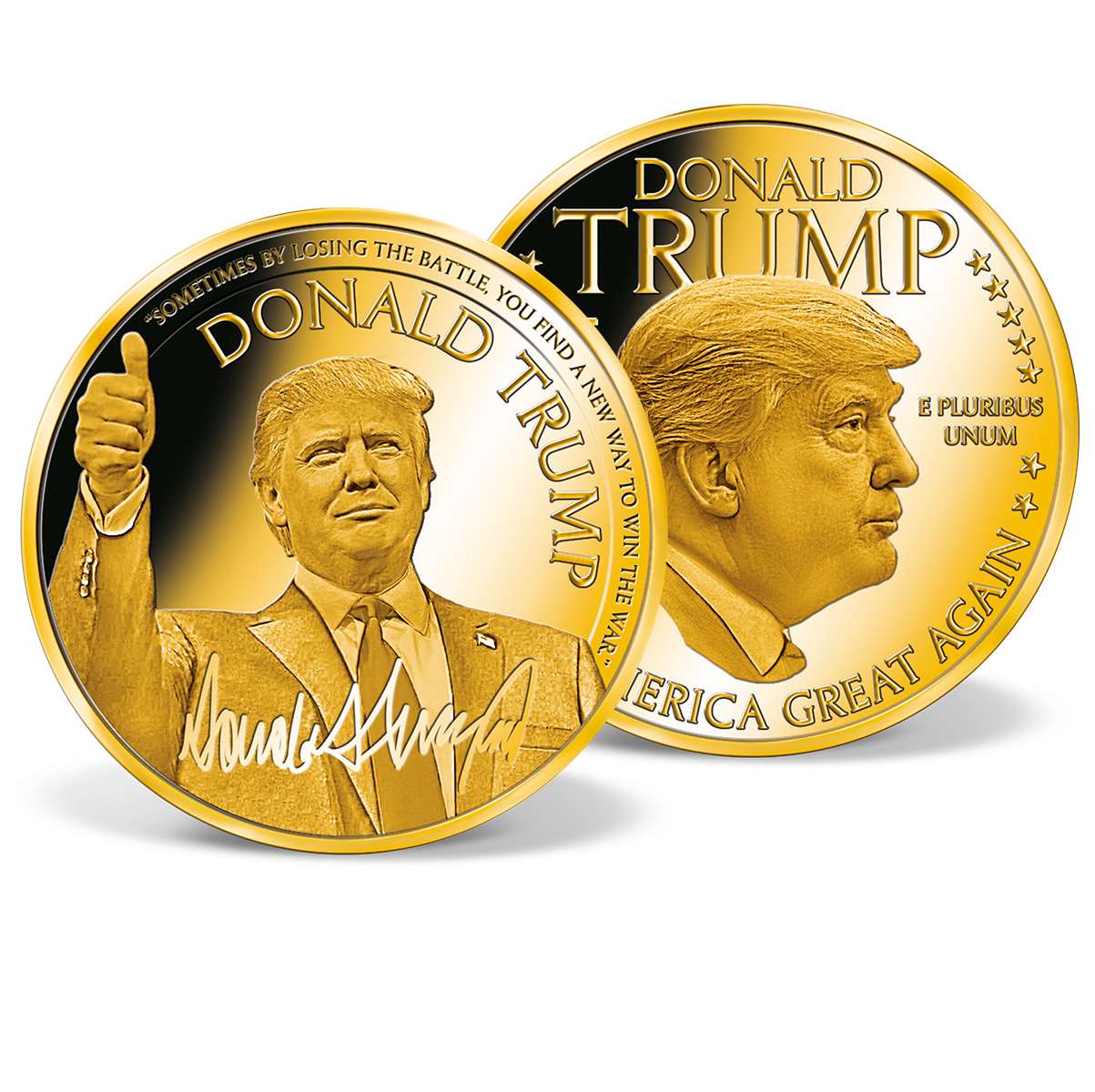 Gold Bar Coin Bank - Trump Store