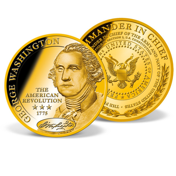 George Washington - Commander in Chief Commemorative Gold Coin US_1712050_1