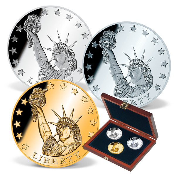 Statue of Liberty Precious Metal Coin Set US_1700263_1