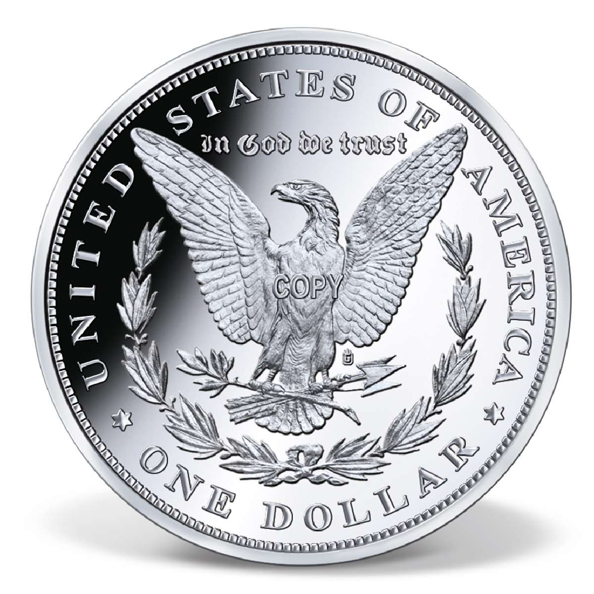 1921 Morgan Silver Dollar Proof Archival Edition | Silver-Plated | Silver |  American Mint