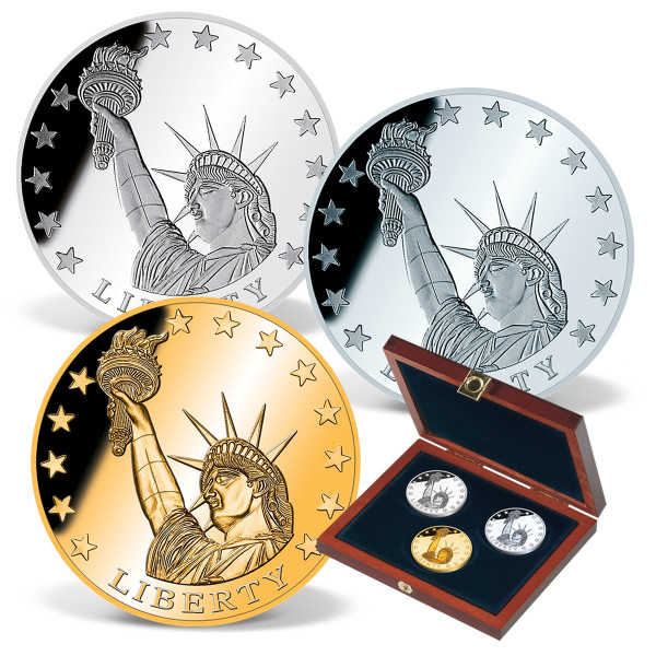 American Eagle Replica Precious Metal Coin Set US_1681266_1