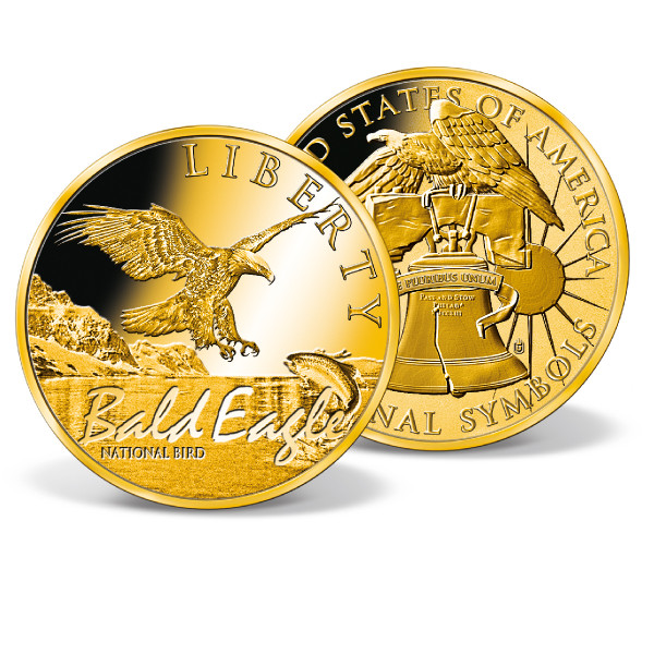 Bald Eagle - National Bird Commemorative Gold Coin US_1712202_1