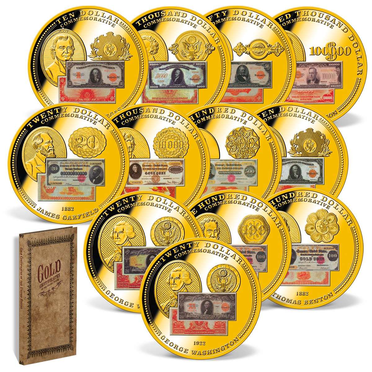 Gold Certificates of the United States Commemorative Coin Set | Gold ...