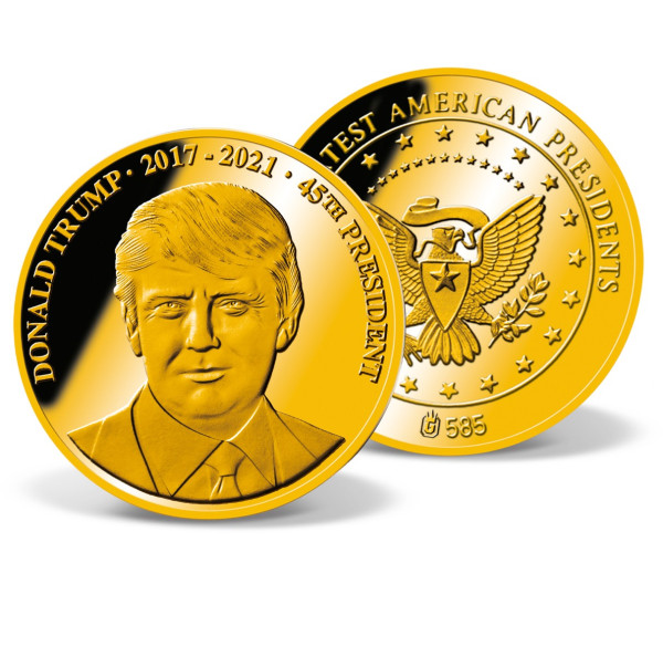 President Donald Trump Commemorative Gold Coin US_1701650_1