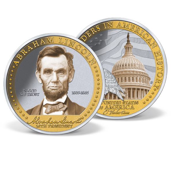 Abraham Lincoln - Great Leader Commemorative Coin US_9442601_1