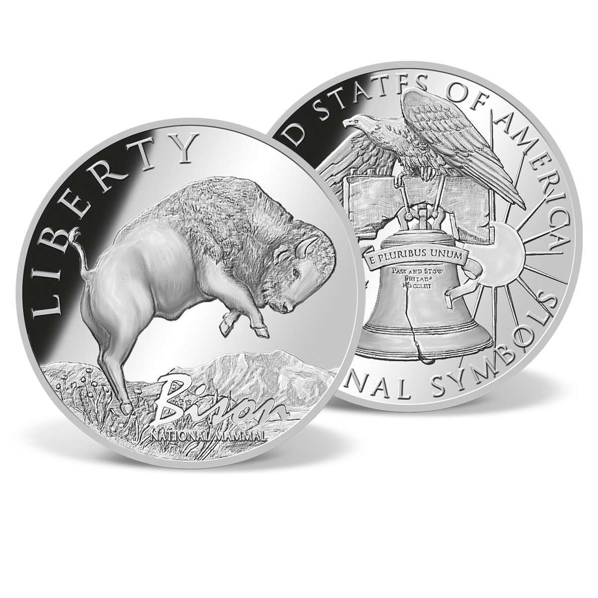 Bison National Mammal Commemorative Coin | American Mint