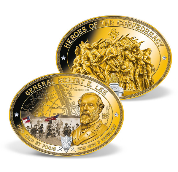 Robert E. Lee Oval Commemorative Coin US_9781451_1