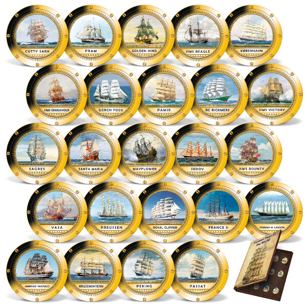 Famous Ships of the World Coin Set US_1962526_1