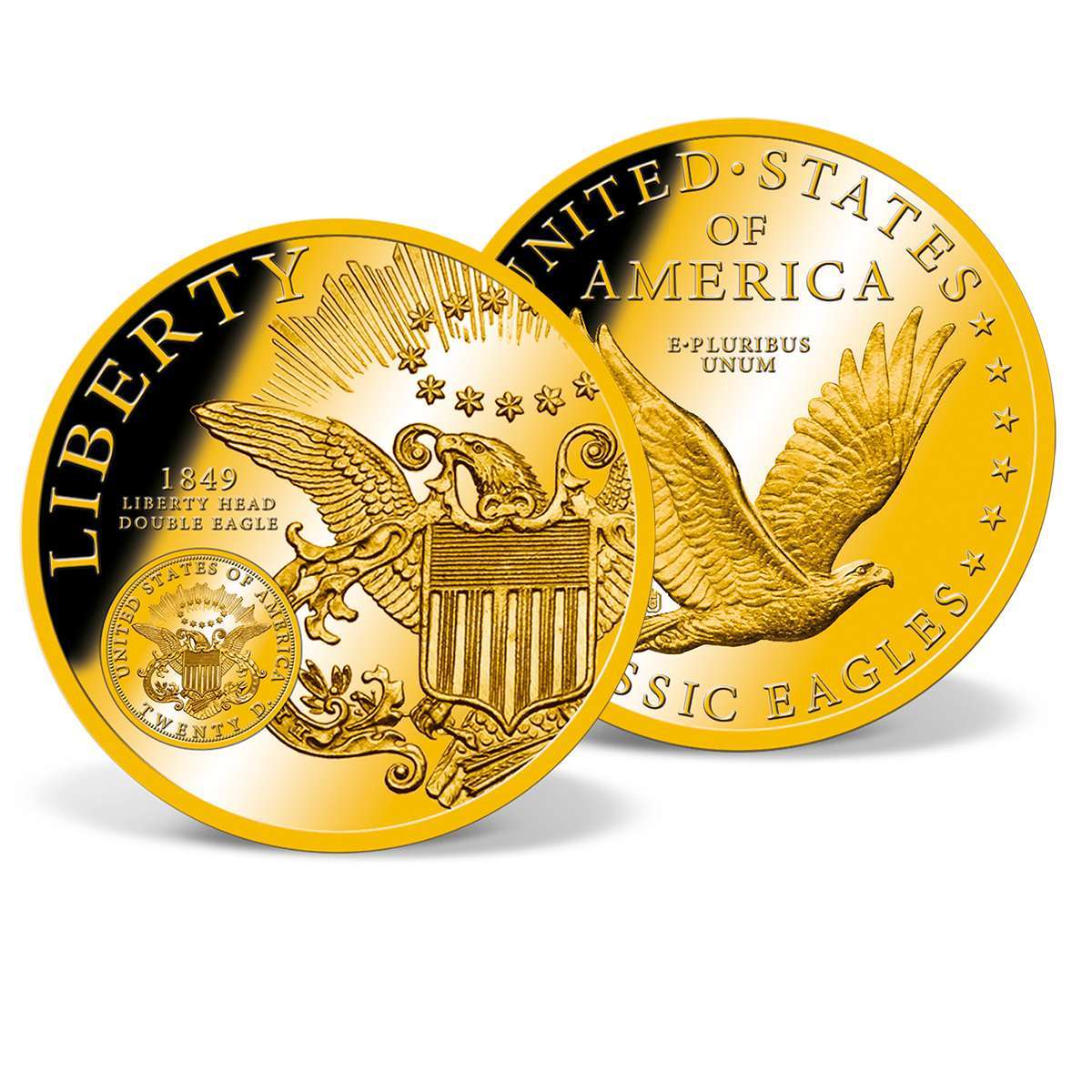 Liberty Double Eagle Gold Commemorative Coin | American Mint