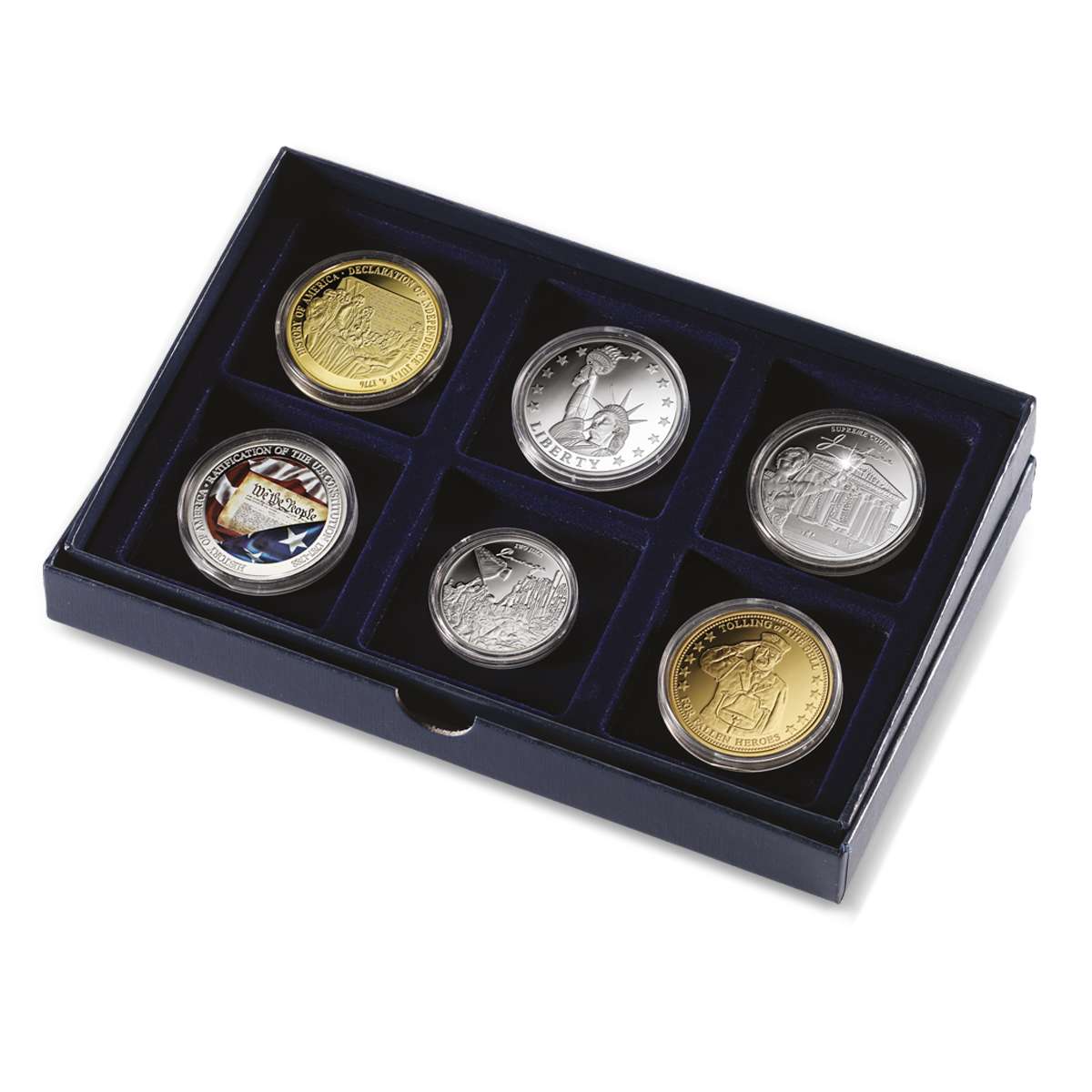 Curator's Choice Patriotic Coin Set | Gold-Layered | Gold | American Mint